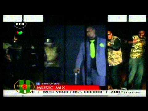 STR8 UP Presenter Chero Dance to Mbilikimo Mkora song Live in studio