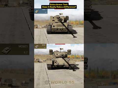 War Thunder - Extra Armor Test  Does It Really Make a Difference?. #warthunder