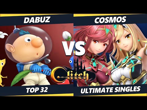 Glitch Konami Code Top 32 - Dabuz (Min Min, Olimar) Vs. Cosmos (Pyra Mythra) Smash Ultimate Tournam