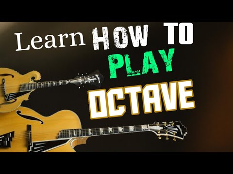 Guitar Octave technique   Jazz Octave   Octave notes