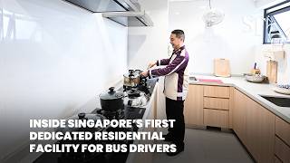 Inside Singapore's first dedicated residential facility for bus drivers