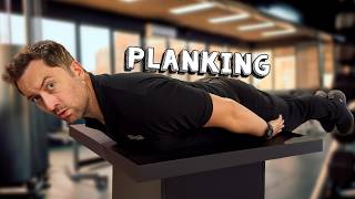 Planking the pain away