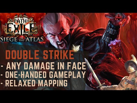 PoE 3.25 - Super Tank Double Strike build - Settlers of Kalguur