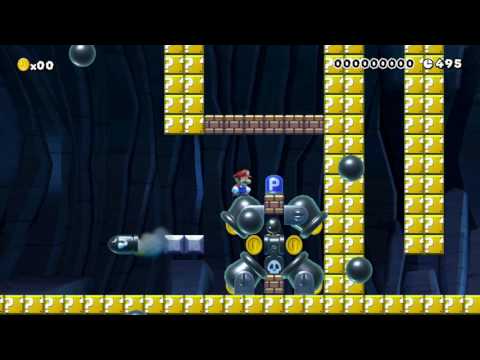 Super Mario Maker Rocket Cannon (Not a real level)