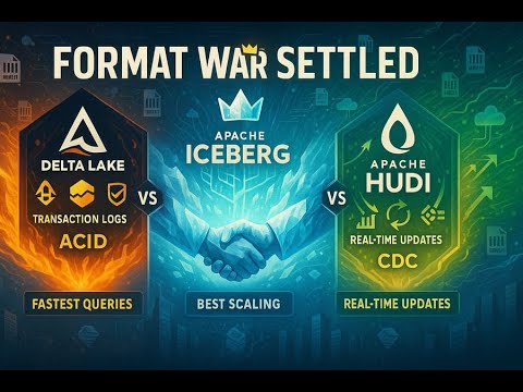 Delta Lake vs Iceberg vs Hudi: The Data Lake Format War Finally Settled