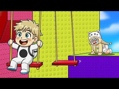 YaGee ENTERED A TOWER SWING RACE IN ROBLOX!! 😨