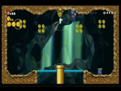 Let's Play NSMBW {16} World 5 and gigantic wigglers