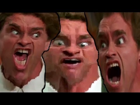 Content aware scale - Kindergarten Cop: "Shut up!"