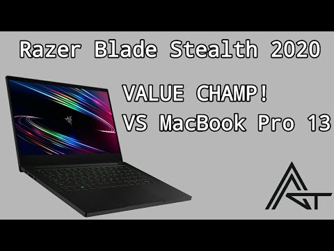 This Razer Blade Stealth 2020 SPEC is a Value Champion VS The NEW Macbook Pro 13 2020