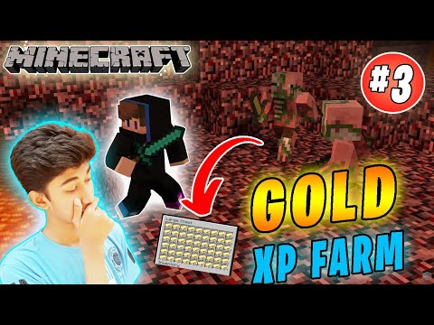 UNREAL Gold XP Farming in Minecraft!