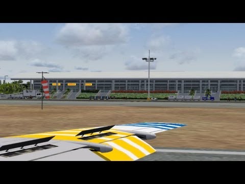 FS9 - BAC 1-11-300/-400 - Spey-511 engine sounds - wing views - Part 2 of 2