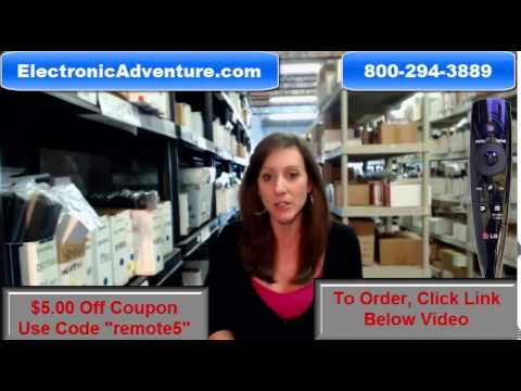 LG AKB73775502 Coupon $5 Off Remote Control Projector Magic ElectronicAdventure.com