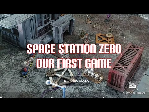 Playing our first game of space station zero