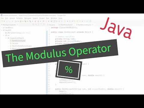 Java - The modulus operator