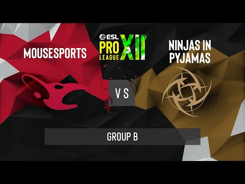 CS:GO - Ninjas in Pyjamas vs. mousesports [Mirage] Map 2 - ESL Pro League Season 12 - Group B - EU