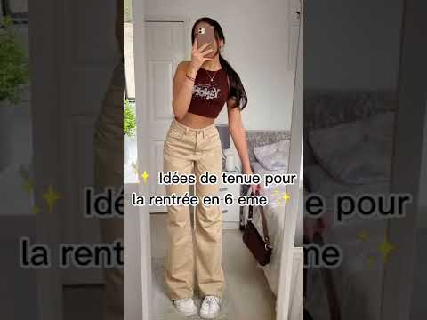 Idées de tenue pour la rentrée en 6 eme ✨