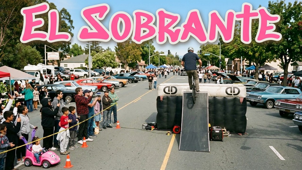 Vintage Rock Bands 🎸& Pro BMX Tricks 🚲 | El Sobrante, California [4K] 🇺🇸 