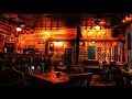 Cozy Western Bar Ambience Calming Western Guitar Country Rock Music Relaxing Rain Sounds ️