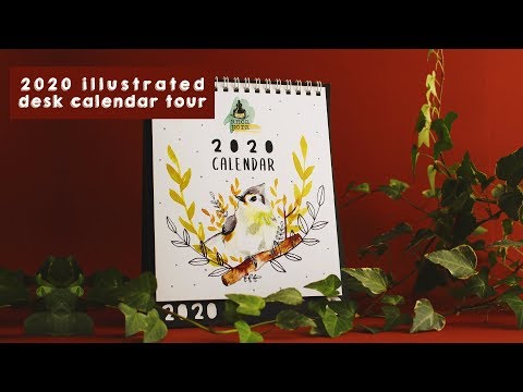 2020 ILLUSTRATED CALENDAR TOUR