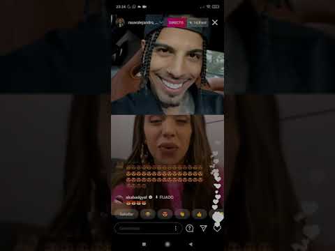Directo Rauw Alejandro y Bad Gyal 🦊🔥❤️ #zorraremix