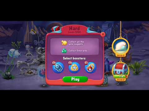 Fishdom 7050 Hard Level - NO 💣🧨💥