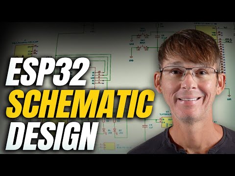 Design an ESP32 Board with a Battery Charger - Schematic Circuit