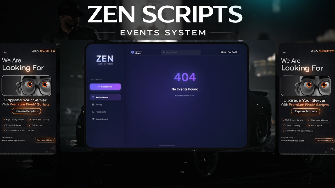Zen Scripts - Dynamic Events System
