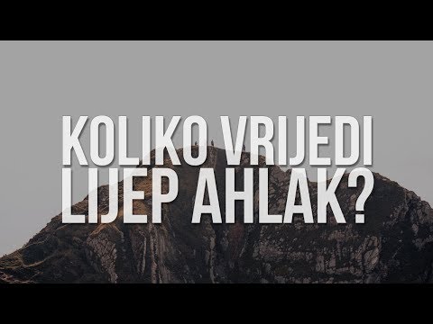 KOLIKO VRIJEDI LIJEP AHLAK? - kurra hfz. Dževad Gološ ᴴᴰ┇N-UM