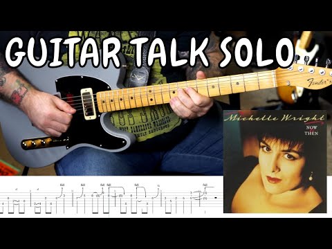 Brent Mason Solo - Michelle Wright - Guitar Talk - Animated TABs 3 Speed