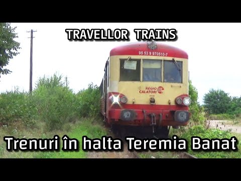 Trenuri în halta Teremia Banat (Linia 217: Timișoara Nord - Periam - Nerău)