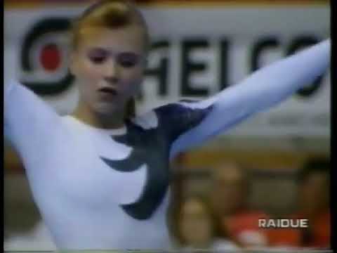 Natalia Bobrova FX 1995 Italy vs Russia