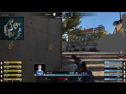 Cajunb anti-eco ace- North vs Vega Squadron - Eleague Major 2018