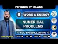 Numerical Problems Chapter 6 Work Energy 9th Physics National Book Foundation