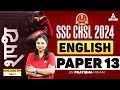 SSC CHSL 2024 | SSC CHSL English Classes by Pratibha Mam | CHSL English Practice Set #13