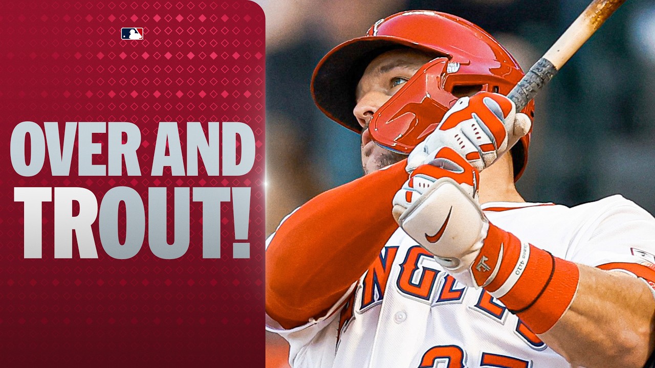 Mike Trout drills his 13th homer of the season for the Angels! 💥 | MLB Highlights