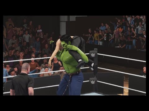 Bruce Lee vs. Hulk (WWE 2k19) - CPU vs. CPU - Epic Battle 💯 🐲 - Dragon Fights 🐉
