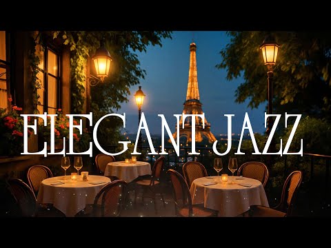 Elegant Jazz Saxophone in Paris Luxury Bar Ambience - Relaxing Background Music for Stress Relief