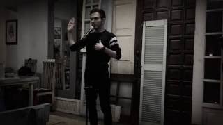 Mark Ghosn of Ampalaya Monologues performs "Panata ng Pusong Bagong Laya"