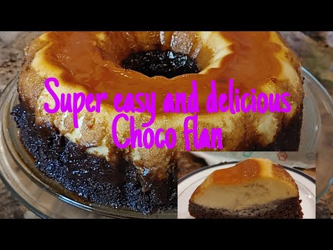 Easy Choco flan #easy #delicious #chocoflan ...