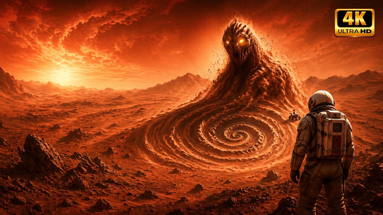 The Hidden Martian Corridor Led to a Spiral Creature No One Was Meant to Find