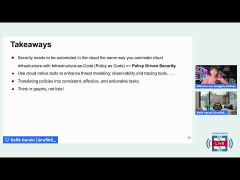 Cloud Native Live: Cloud native application threat modeling and adversary emulation