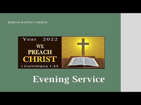 2022 10 30PM Men's Preaching