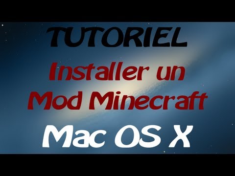 comment installer un mod minecraft sur mac os x