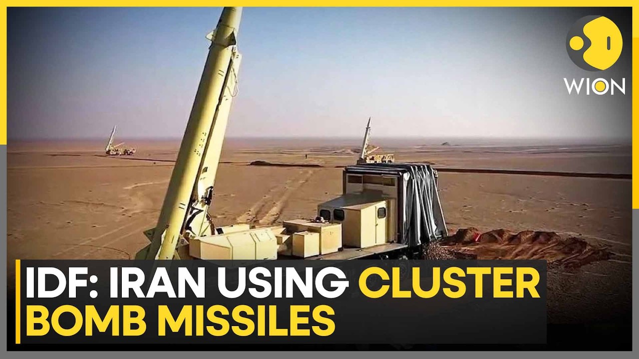 Iran Strikes Back: Israel Says Iran Using Cluster Bomb Missiles | WION