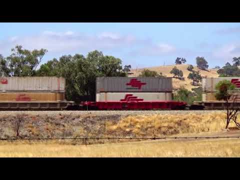 RFAM's CF 4432 & SCT 013 with 1MP9 SCT Freighter slowing down for Toodyay Stn pass by.