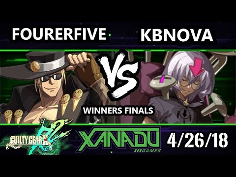 F@X 247 GGXRD2 - fourerfive (Johnny) Vs. KBnova (Bedman) - Guilty Gear XRD Rev 2 Winners Finals