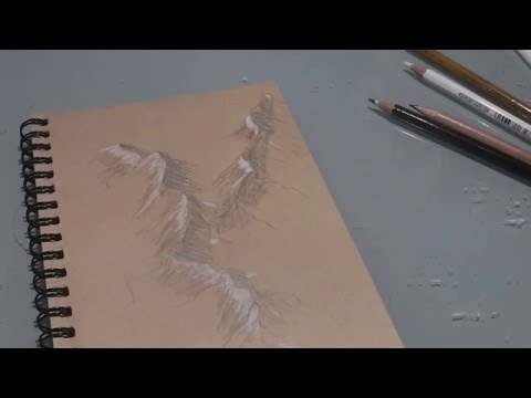 How to draw a fantasy map - Mountains