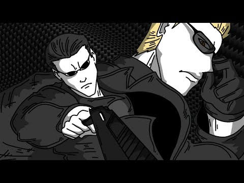 Neo (The Matrix) VS Albert Wesker (Resident Evil) - Flipaclip Animation