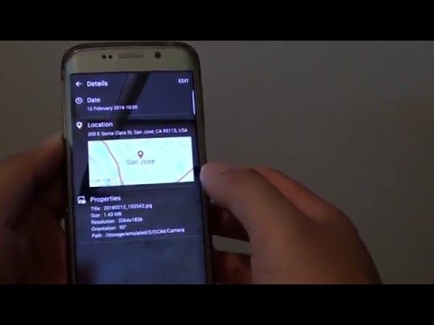 Samsung Galaxy S6 Edge: Find out the Location of the Photo Taken