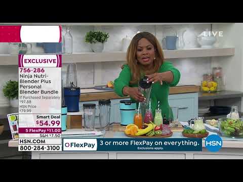 Ninja NutriBlender Plus Personal Blender Bundle